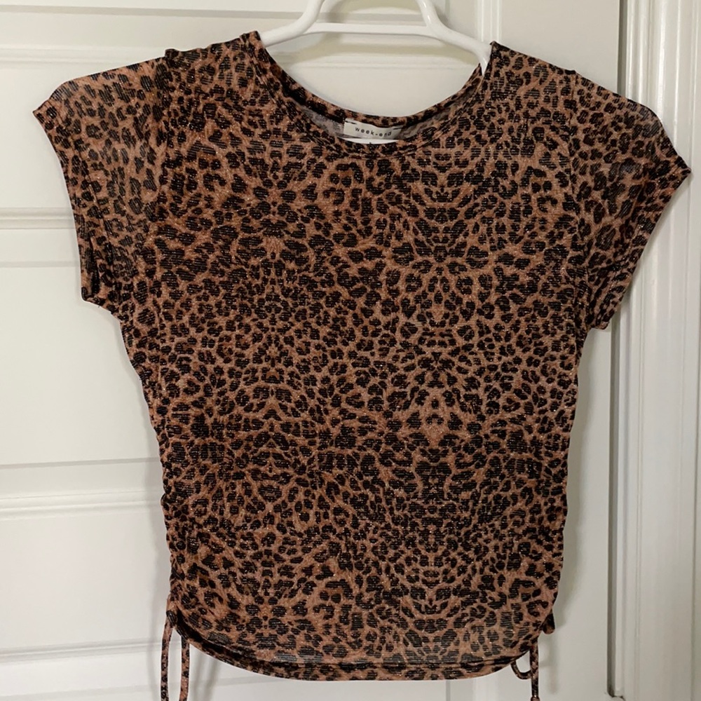 Leopard cute top
